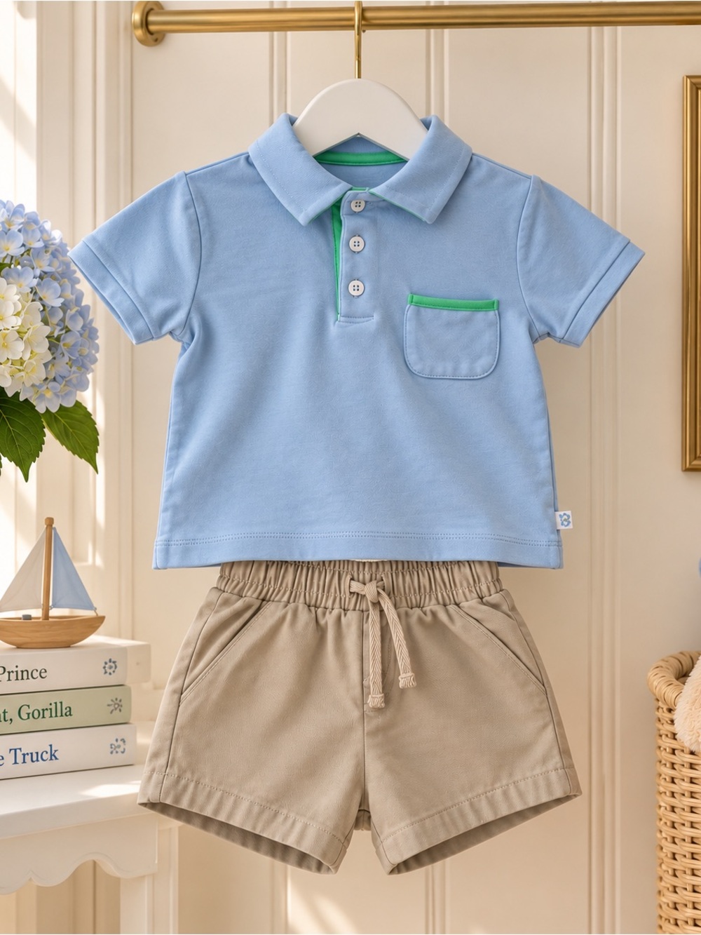 Bella Bliss Boys Cotton Polo 2T